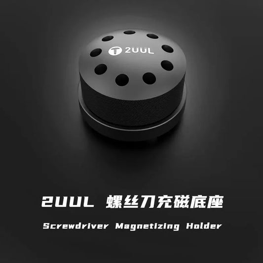 2UUL ST51 Multifunctional Magnetizing Holder Screwdriver Graver Tweezers Brush Repair Desktop Storage Box sets Tools Professional Repair Tools