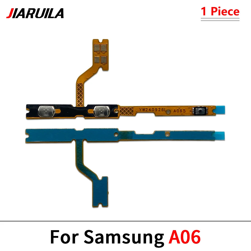 New For Samsung A05 A05s A06 A06s A15 A25 A35 A55 A16 4G 5G Power Switch On Off Button Volume Key Button Flex Cable Samsung phone repair parts