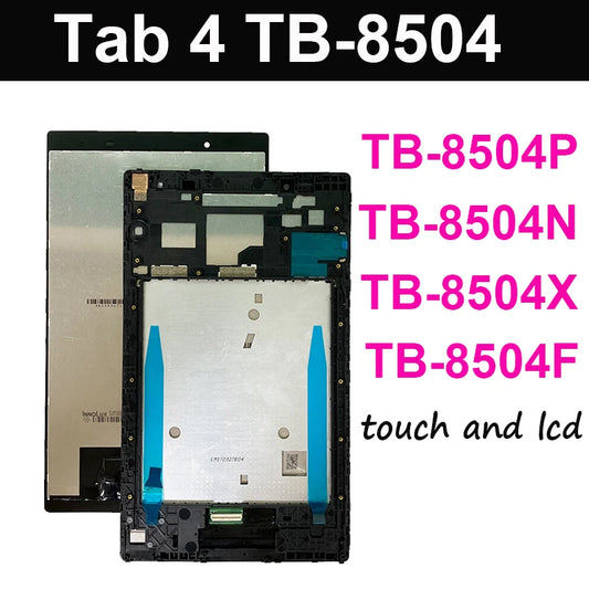 Tablet LCD For Lenovo Tab 4 TB-8504 TB-8504F TB-8504N  TB-8504x TB-8504p LCD Display Touch Screen Digitizer Assembly Lenovo phone repair parts