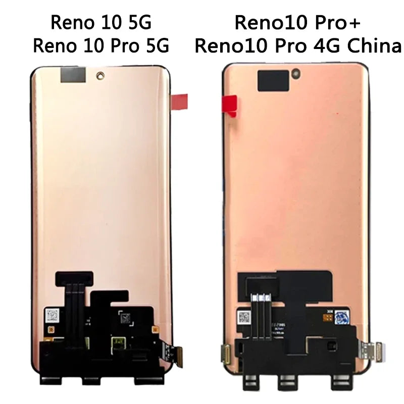 Reno 10 CPH2531 Display Screen For Oppo Reno 10 Pro CPH2525 LCD Display Touch Screen Digitizer For Reno10 Pro+ Plus CPH2521 Oppo phone repair parts Realme phone repair parts
