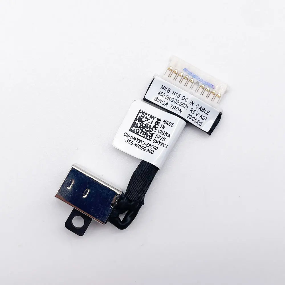 For Dell Inspiron 7500 7501 Vostro 7500 7501 V7500 V7501 Laptop DC Power Jack DC-IN Charging Flex Cable 0MYXCJ 450.0KG02.0021 Dell laptop repair parts