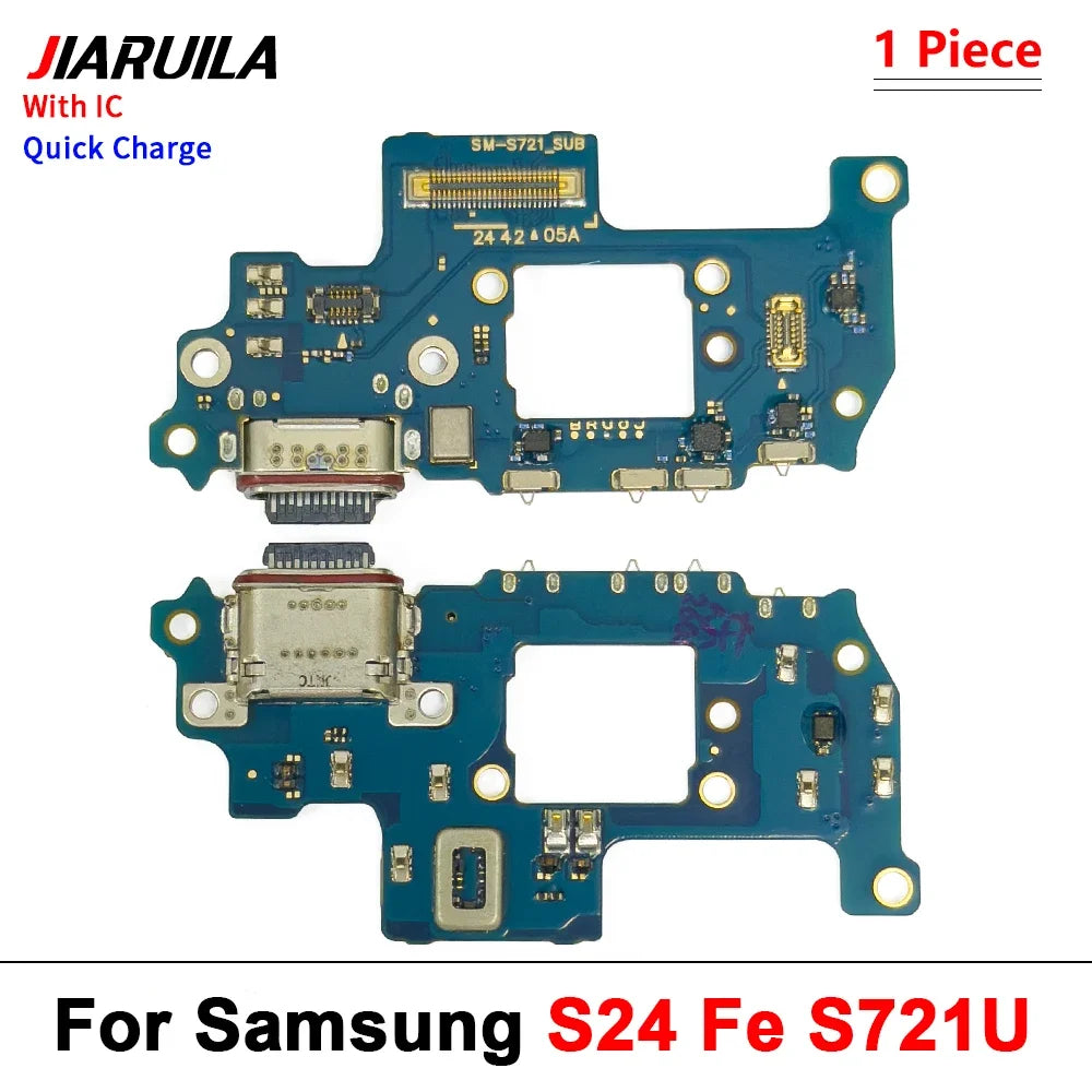 USB Charger Charging Dock Port Connector Flex Cable For Samsung S21 S22 S23 S24 S25 S26 Plus Ultra Fe 5G S911B S911U S921B Samsung phone repair parts