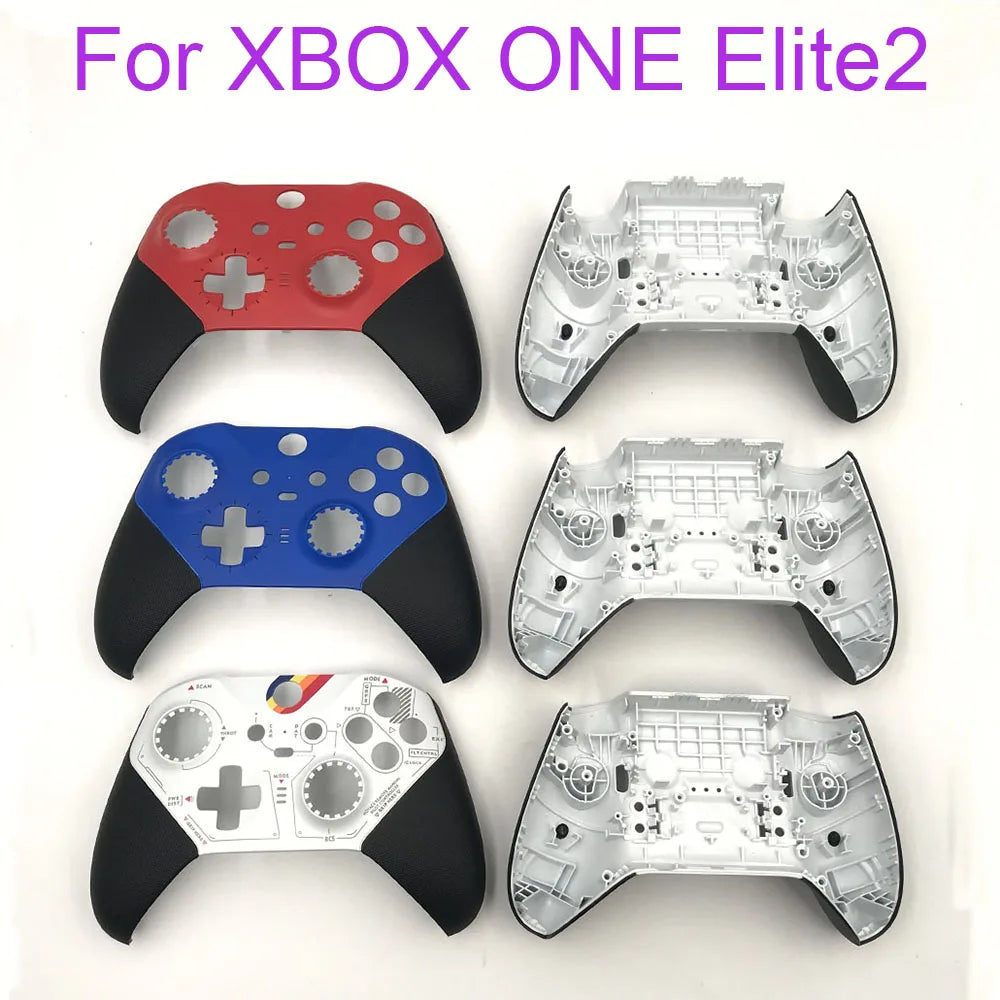 1Set Repair Part For Microsoft XBOX One Elite Series 2 Controller Front Back Housing Shell Back Case Cover Game console repair parts