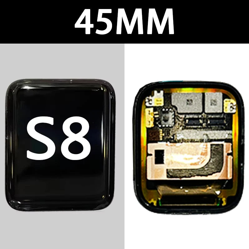 OLED for Apple Watch Series 1 2 3 4 5 6 SE 7 LCD Touch Screen Display Digitizer Assembly iWatch Substitution 38/42/40/44/41/45mm iWatch repair parts