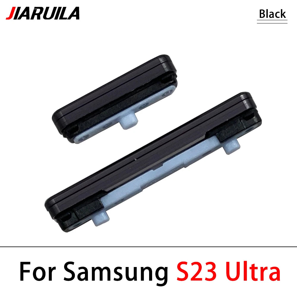 New For Samsung S22 S23 S24 Plus Ultra 5G Power Button + Volume Side Button Key Replacement Parts Samsung phone repair parts