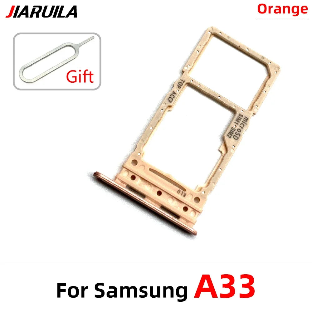 New For Samsung A23 A33 A53 A73 5G SIM Card Tray Slot Holder Replacement Parts Samsung phone repair parts