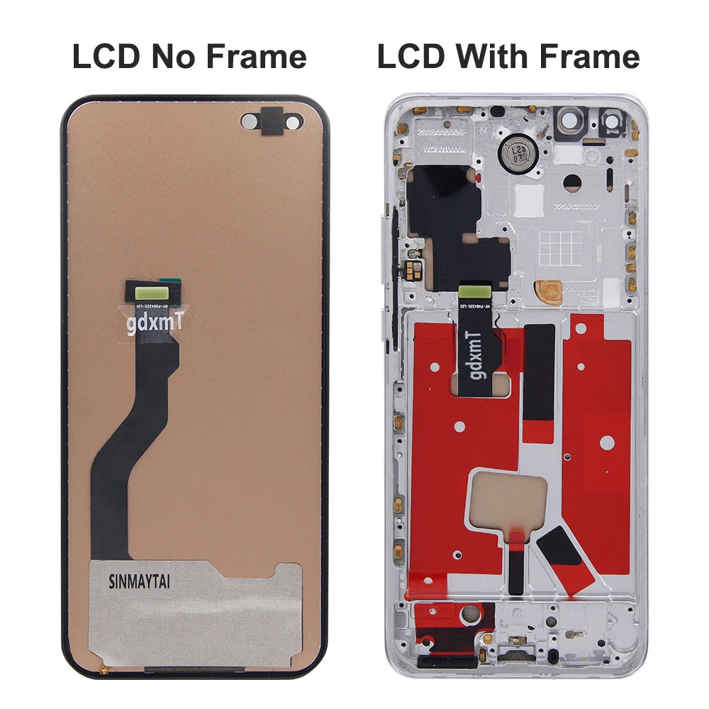 6.58'' TFT For Huawei P40 Pro ELS-N04,ELS-NX9 ELS-N29 LCD Screen Touch Digitizer For huawei P40 Pro LCD Display Assembly Parts HUAWEI phone repair parts