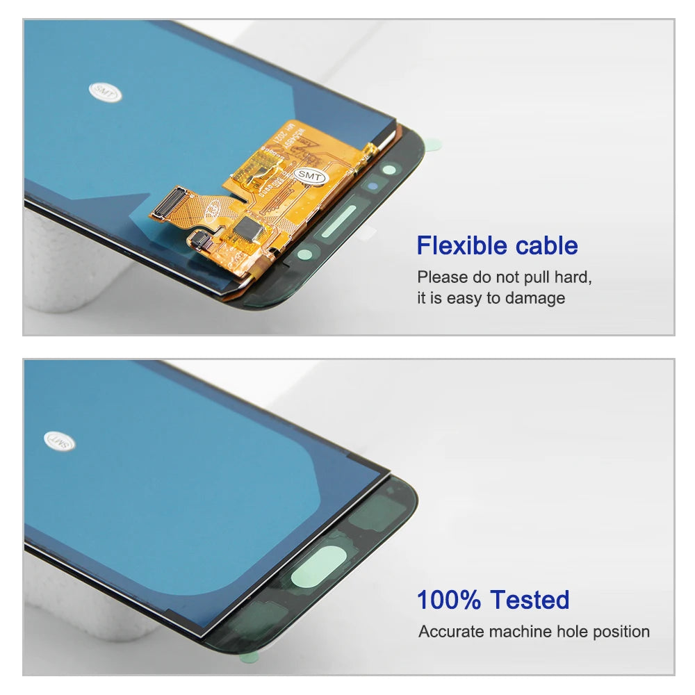 J730 Display Screen Replacement, for Samsung Galaxy J7 Pro 2017 J730 J730G J730GM Lcd Display Digital Touch Screen Assembly Samsung phone repair parts