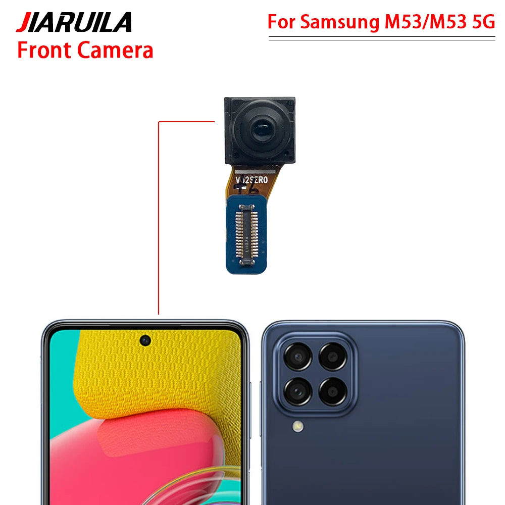 For Samsung M30 M13 M23 M53 M31 M32 M62 4G 5G Front Camera Flex With Back Rear Camera Module Flex Cable Samsung phone repair parts