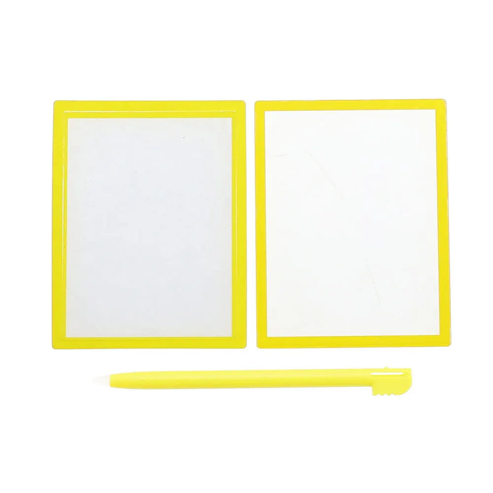 1Set Upper LCD Screen Lens + Lower Frame Plastic Cover+Stylus Pen Replacement For DS Lite For NDSL Game Console Game console repair parts