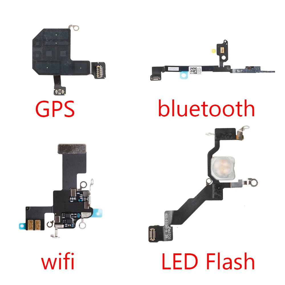 1pcs Bluetooth Signal Antenna GPS Flex For iPhone 13 Pro Max Mini WIFI LED Flah Phone Cable Replace iPhone phone repair parts
