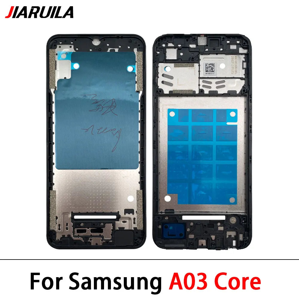 New For Samsung A02s A03s A03 Core A04 A04s A04E A05 A05s A06 Housing Middle Frame Bezel Middle Replacement Parts Middle Frame Samsung phone repair parts