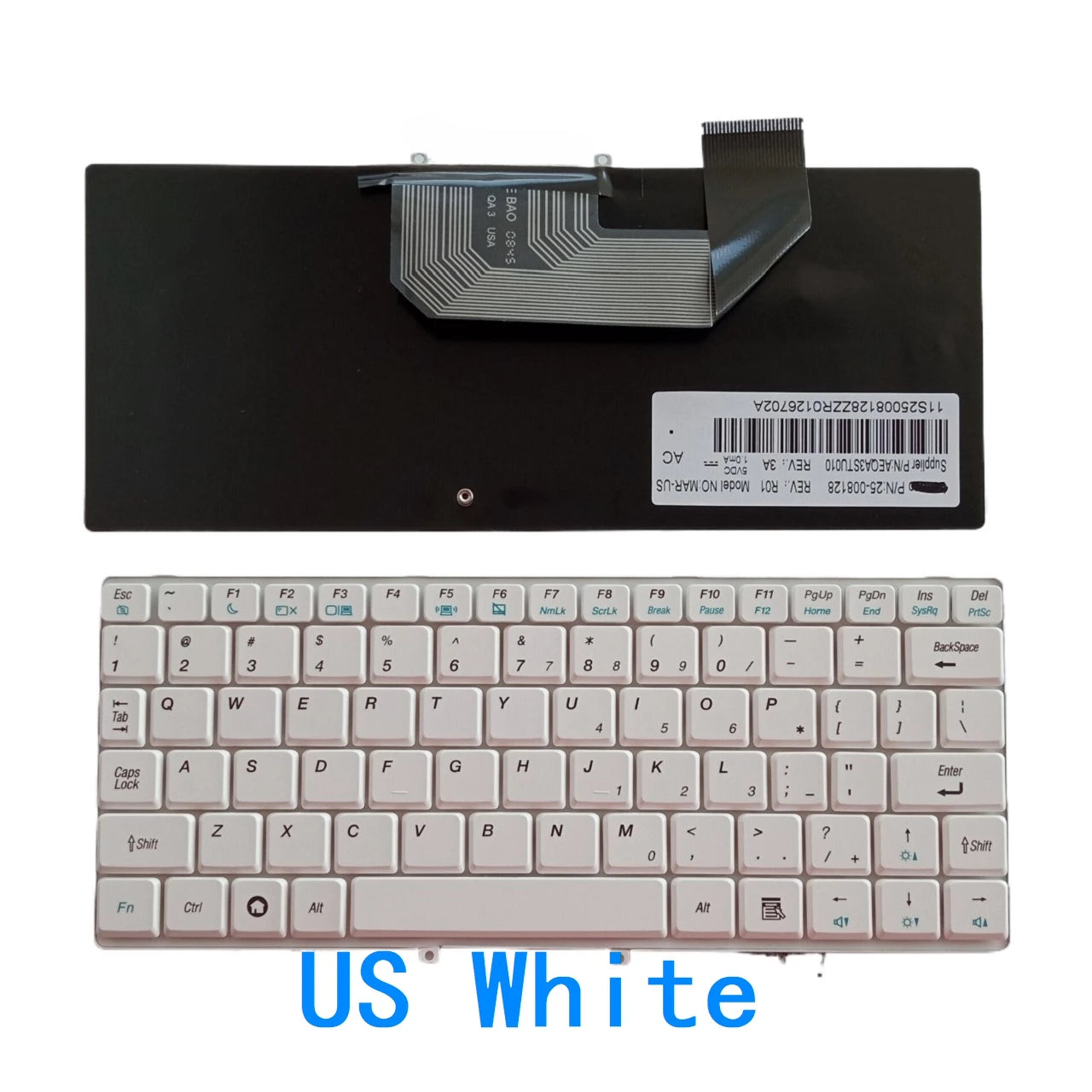 New US Language Keyboard For Lenovo Ideapad S9 S9E S10 S10E Notebook PC Replacement Keyboard Lenovo laptop repair parts