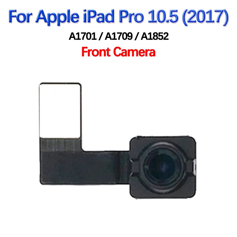 Front Camera Small For Apple Ipad 3-6 9.7 10.2 Pro 10.5 Ipad  Air1-4 Mini 4 5 A2152 A2197 A2270 A1566 Main Big Rear Back Camera  iPad repair parts