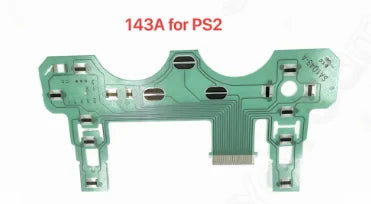 50pcs Film For PS2 PS3 PS4 Pro Slim JDS 030 040 050 Controller Conductive Film Keypad Flex Cable For PS5 Circuit Board Game console repair parts