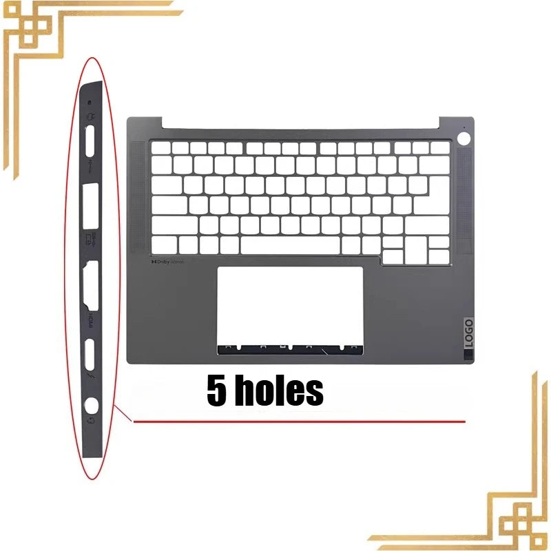Cover Case for Think Book 14 G6 + G7 + AHP IMH LCD Back top back cover bezel frame bottom cover case hinge upper palmrest Shell
