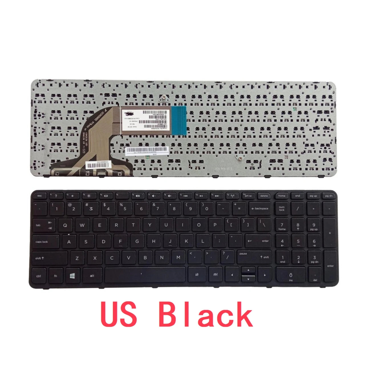 US RU SP UK AR BR Keyboard For HP pavilion 15-N 15-E 15E 15N 15T 15-F 15-G 15-R 15-A 15-S 15-H 250 G2 G3 255 G2 G3 256 G2 G3 15-  HP laptop repair parts