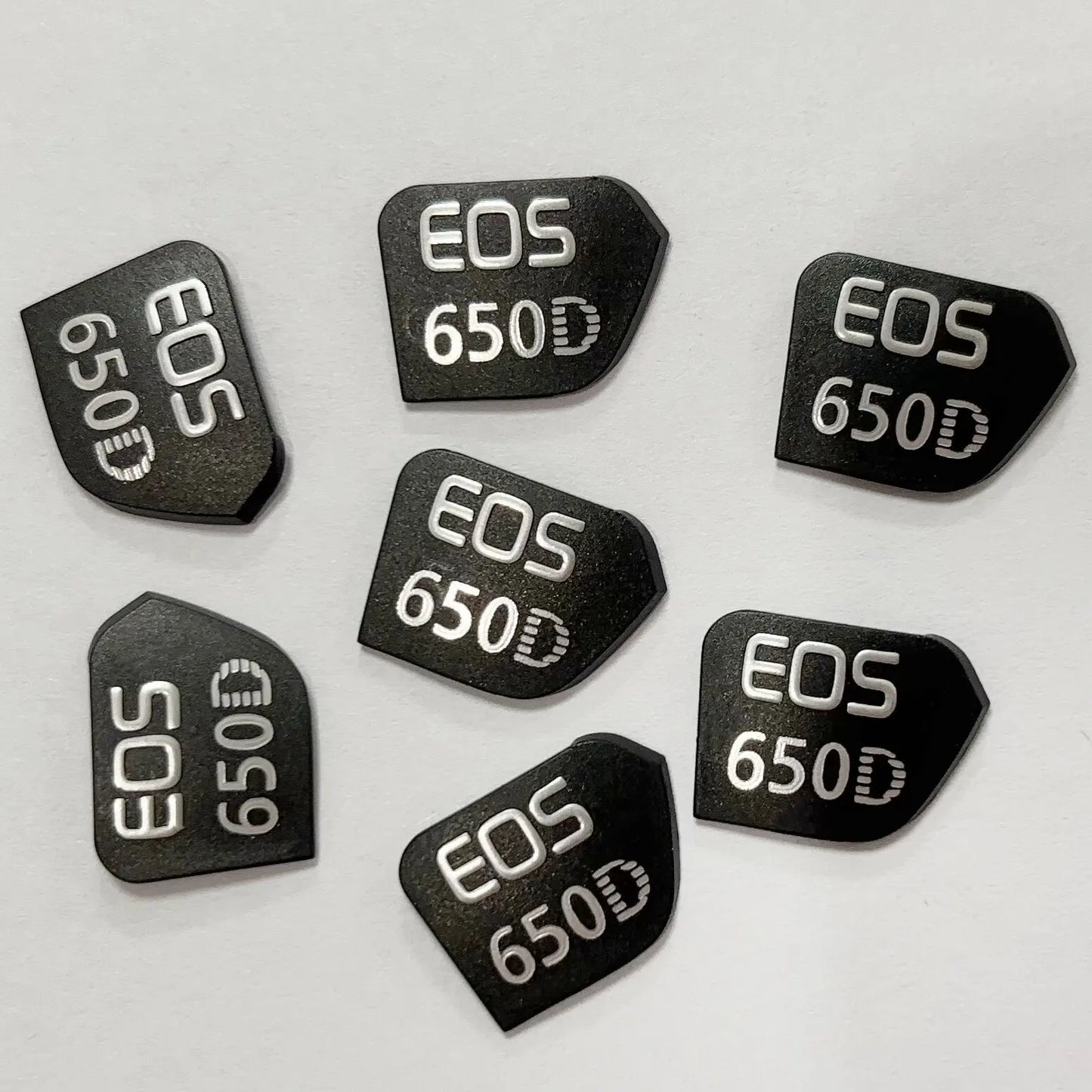 1PCS New Body Shell LOGO For Canon EOS 600D 650D 700D 850D Camera Body LOGO Replacement Parts Digital Camera repair parts