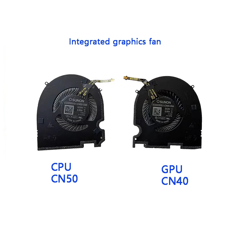 New Original Laptop CPU GPU Cooling Fan For DELL XPS 14 9440 0256J1 091DY0 Dell laptop repair parts