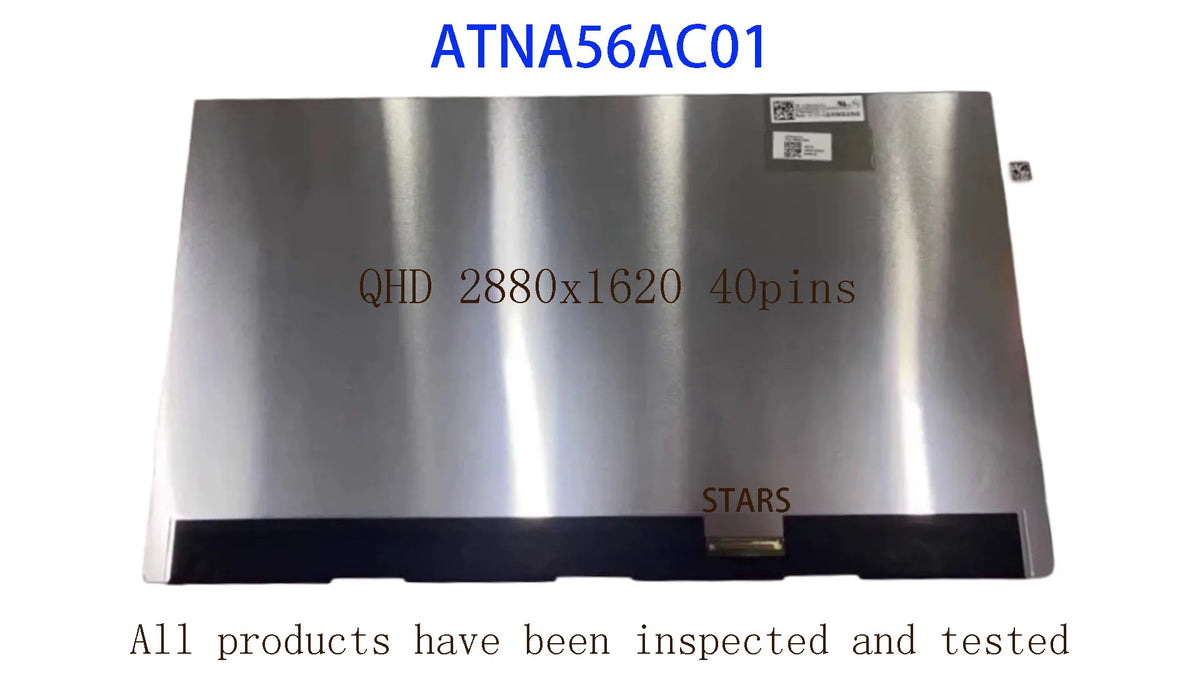 Original new 15.6inch ATNA56AC01 ATNA56AC01-0 QHD 2880x1620 40pins OLED Screen Display For Asus Pro15 2022 K3502Z K6500Z M3502R ASUS laptop repair parts