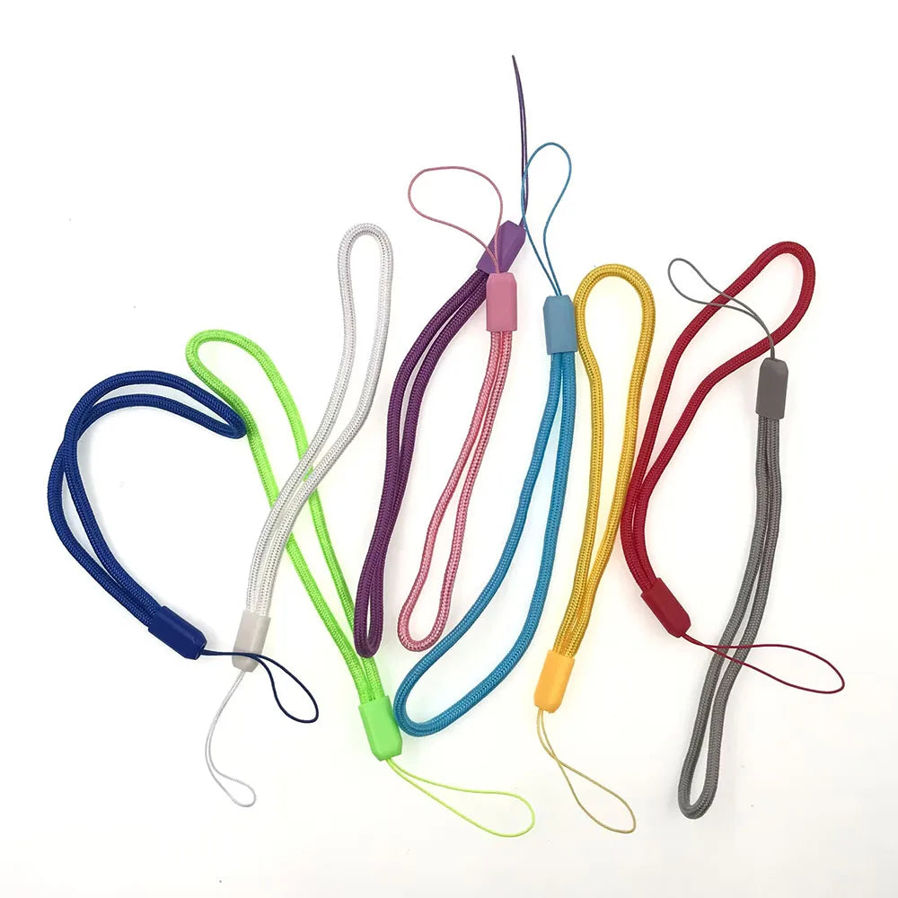 2-20pcs Hand Wrist Lanyard Strap String Grip Lanyard For GBA GBA SP GB GBC GBM GBP DIY Braided Lariat Lanyard Wrist Hand Rope  Game console repair parts