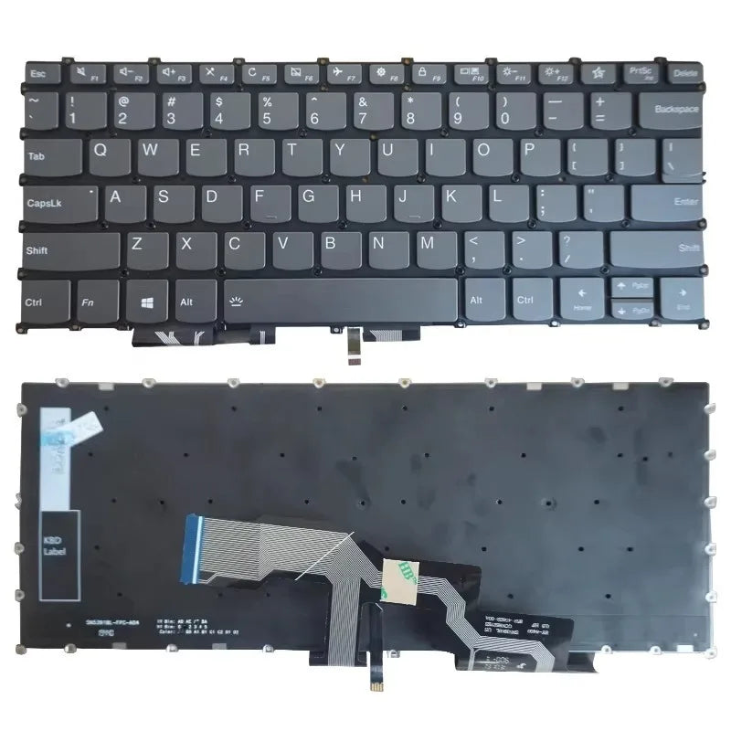 Upper case keyboard for Lenovo Xiaoxin PRO 13 2019/2020 pro 13ITL 2021 S530-13iml topcase palmrest touchpad c shell cover Lenovo laptop repair parts