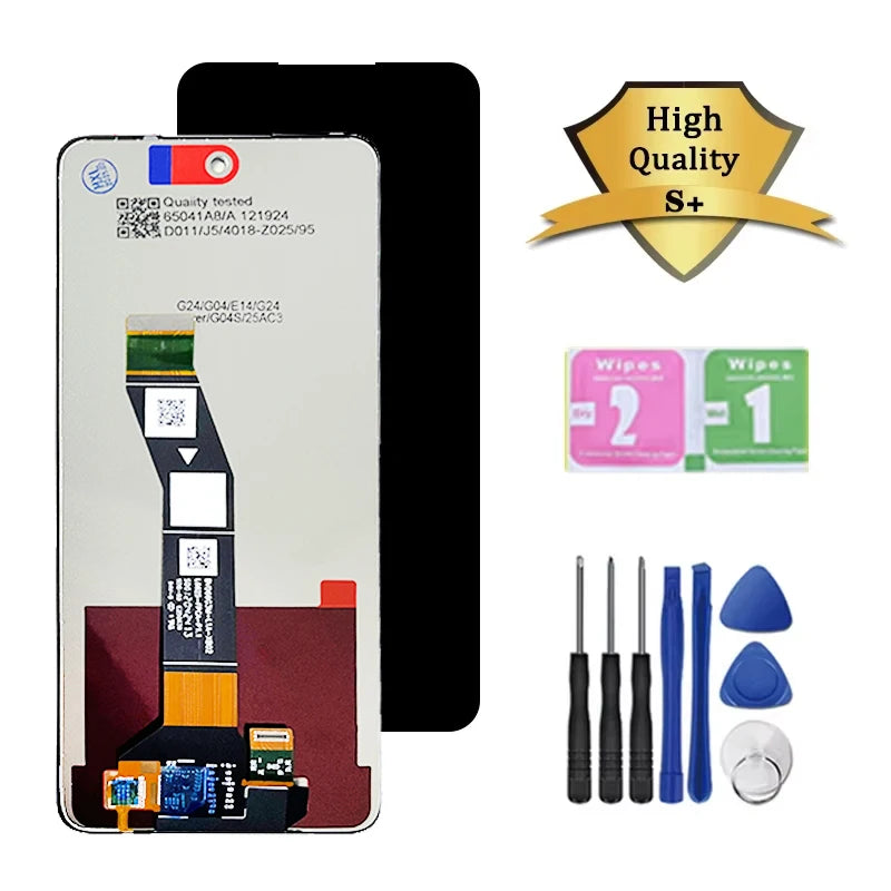 6.56" IPS For Motorola Moto E14 LCD Touch Screen Sensor Digiziter Assembly Replace For Motorola Moto E14 XT2421-14 LCD Frame Motorola phone repair parts