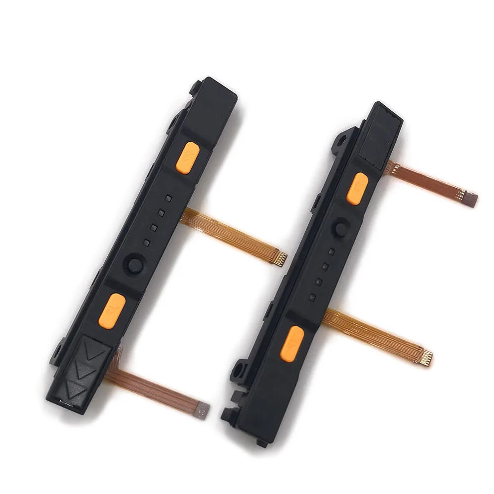 Plastic Slider For Nintendo Switch NS Joy-Con Controller Rail Assembly With Flex Cable Complete Right Left With Button Game console repair parts