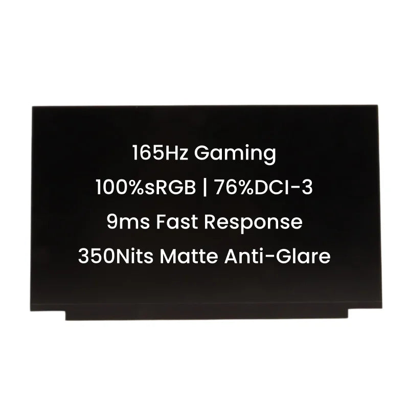 15.6" NE156QHM-NY4 LP156QHG SPR1 MNF601CA1-3 MNF601CA1-1 Laptop LCD Screen 2560x1440 165Hz 40Pin eDP Replacement Matrix Panel