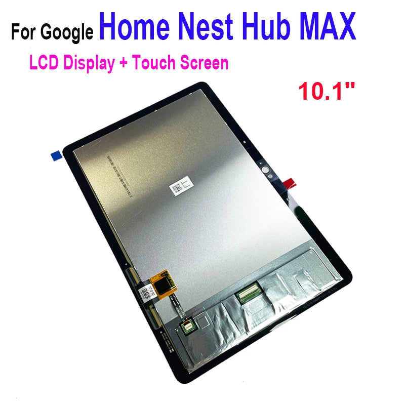 LCD 10.1"For Google Home Nest Hub MAX Display LCD and Touch Screen Digitizer Sensor Assembly Google Tablet repair parts