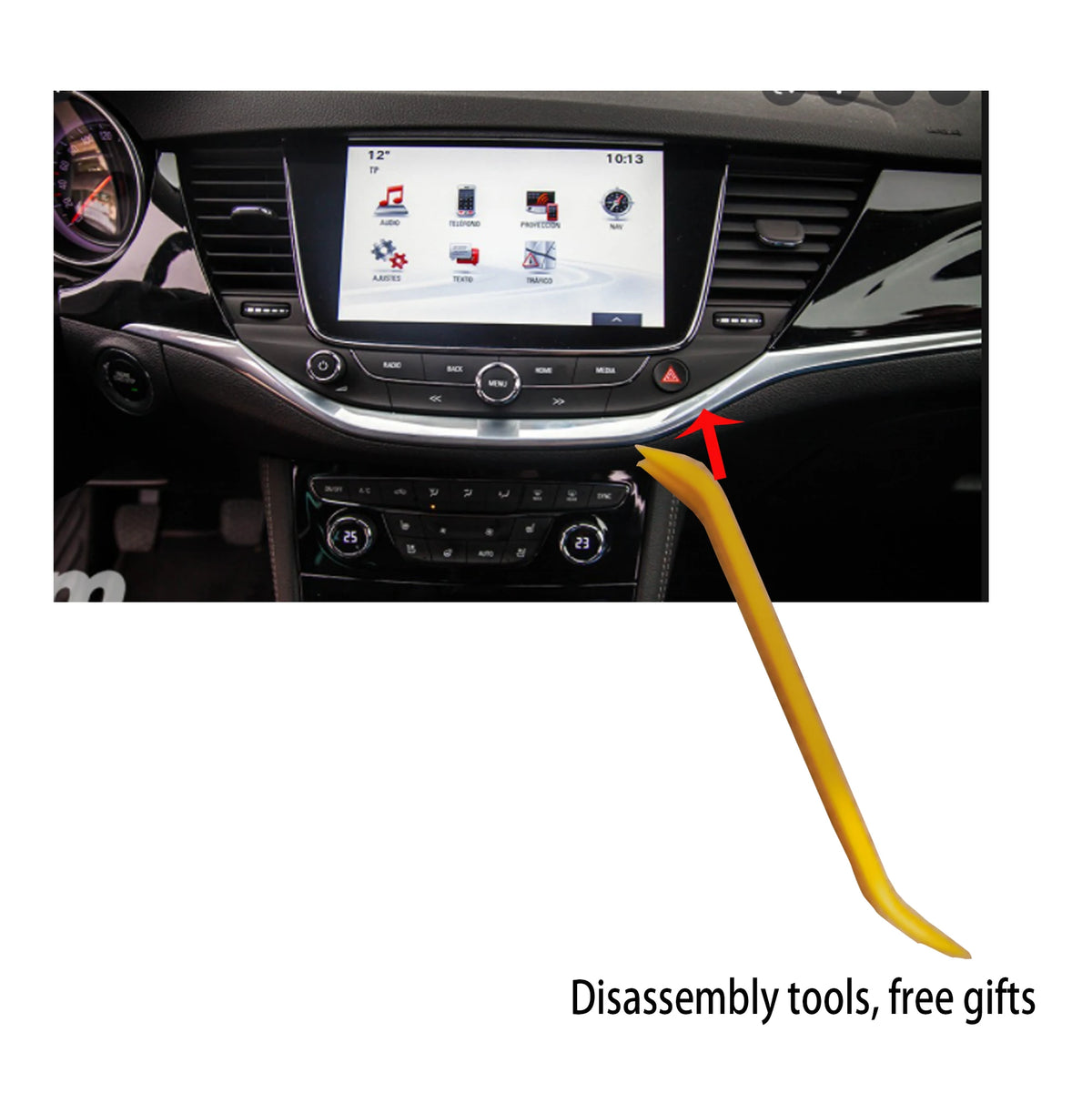 Original 8.0“ OPEL Astra k Replace Touch Screen With LCD Display LQ080Y5DZ10 For OPEL Vauxhall Car DVD GPS Navigation 2017 2016 Other Brand tablet repair parts