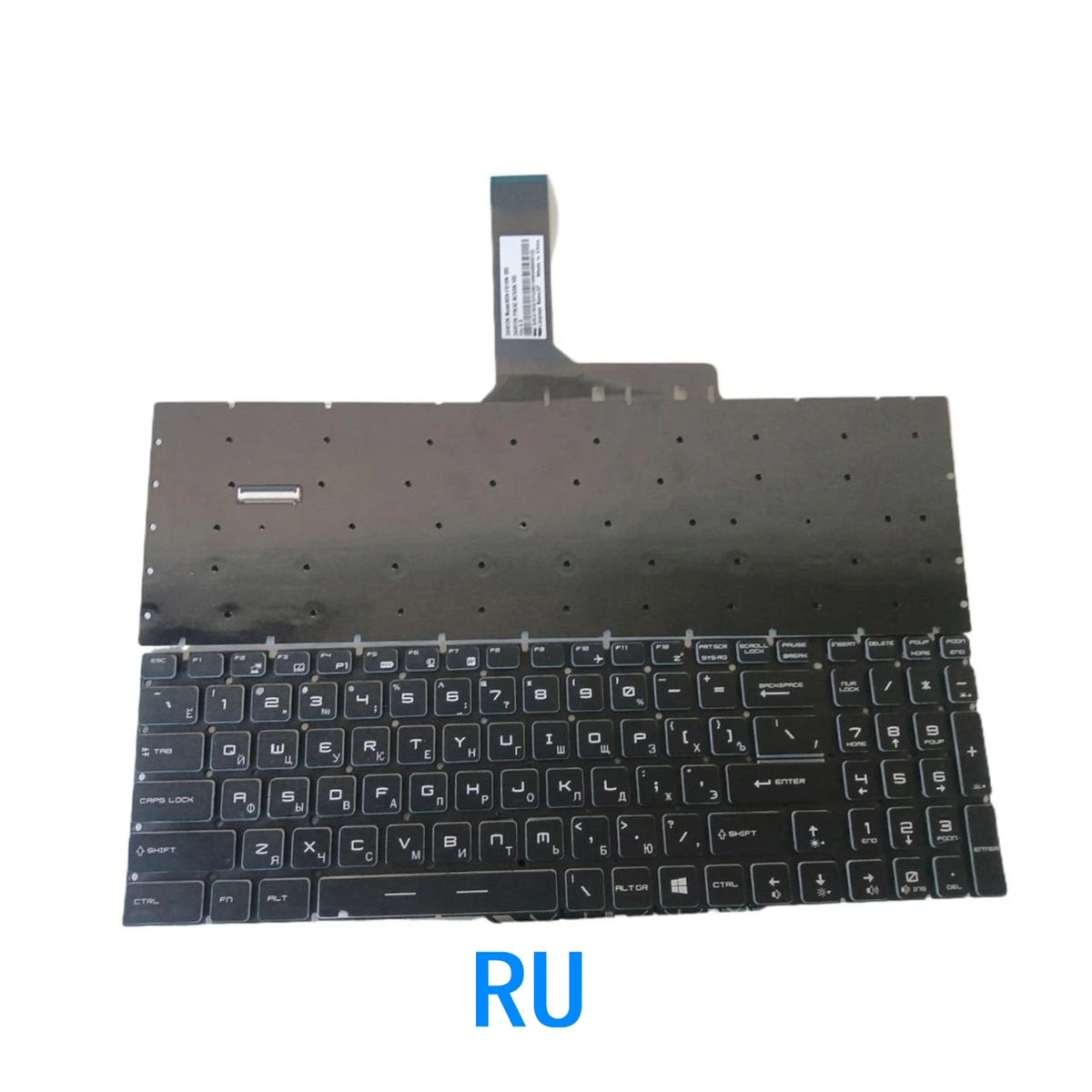 New US Russian Language  RGB Keyboard For MSI GE73 VR GP73 GE63 VR GS73 VR Notebook PC Replacement Keyboard MSI laptop repair parts