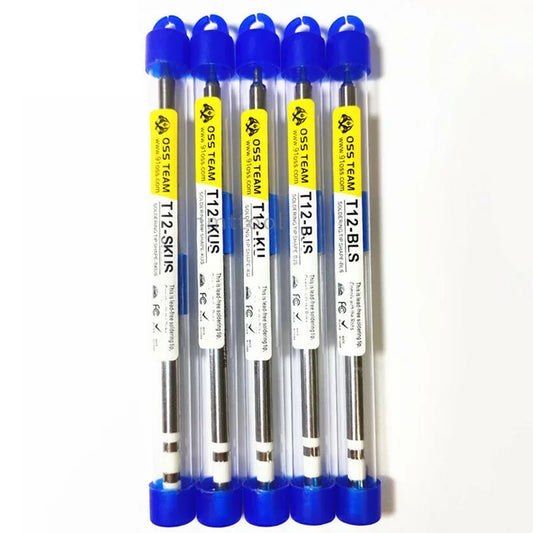 OSS T12 Soldering Iron Tip T12-X Tips BLS/BJS/SKUS/KU/SUK/LS/ILS Tip for T12 Soldering Station High Quality Quicko Tips Professional Repair Tools
