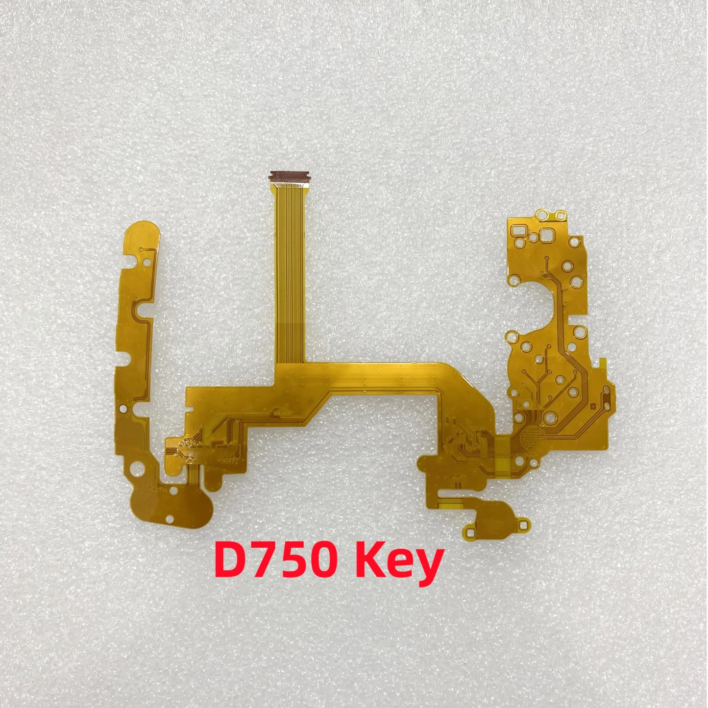 NEW Keyboard Button Rear Cover Flex Cable For Nikon D750 Key Button Flex Camera Repair Part  Digital Camera repair parts