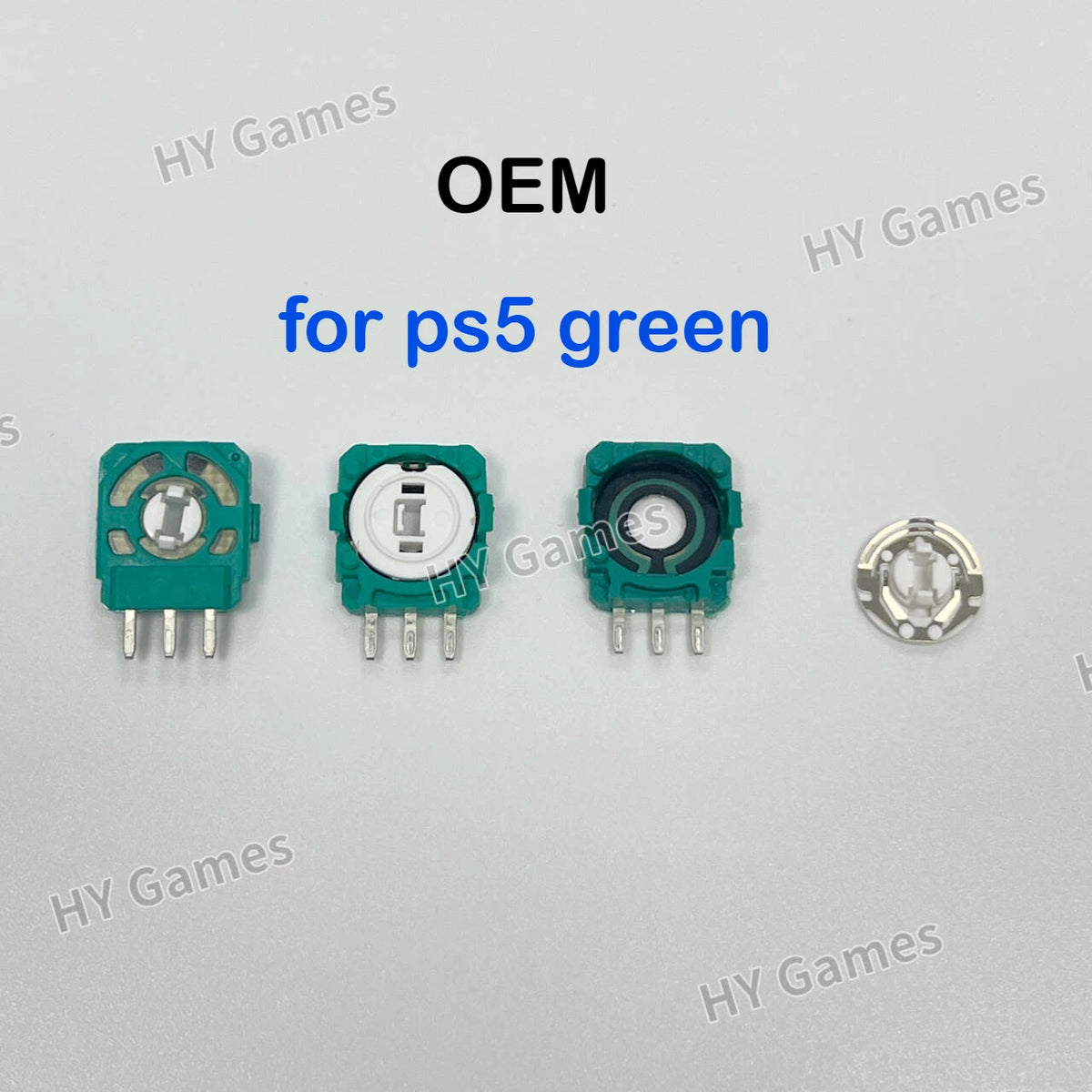 100pcs 3D Analog Joystick 2.3K Ohm Potentiometer for PS5 Controller for Playsation 5 3D Thumbstick Axis Resistors Potentiometer  Game console repair parts