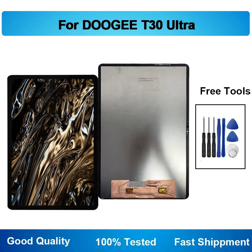 For DOOGEE T30 Ultra Tablet Replacement LCD Display Touch Screen Digitizer Disassemble Assembly Tablet repair parts