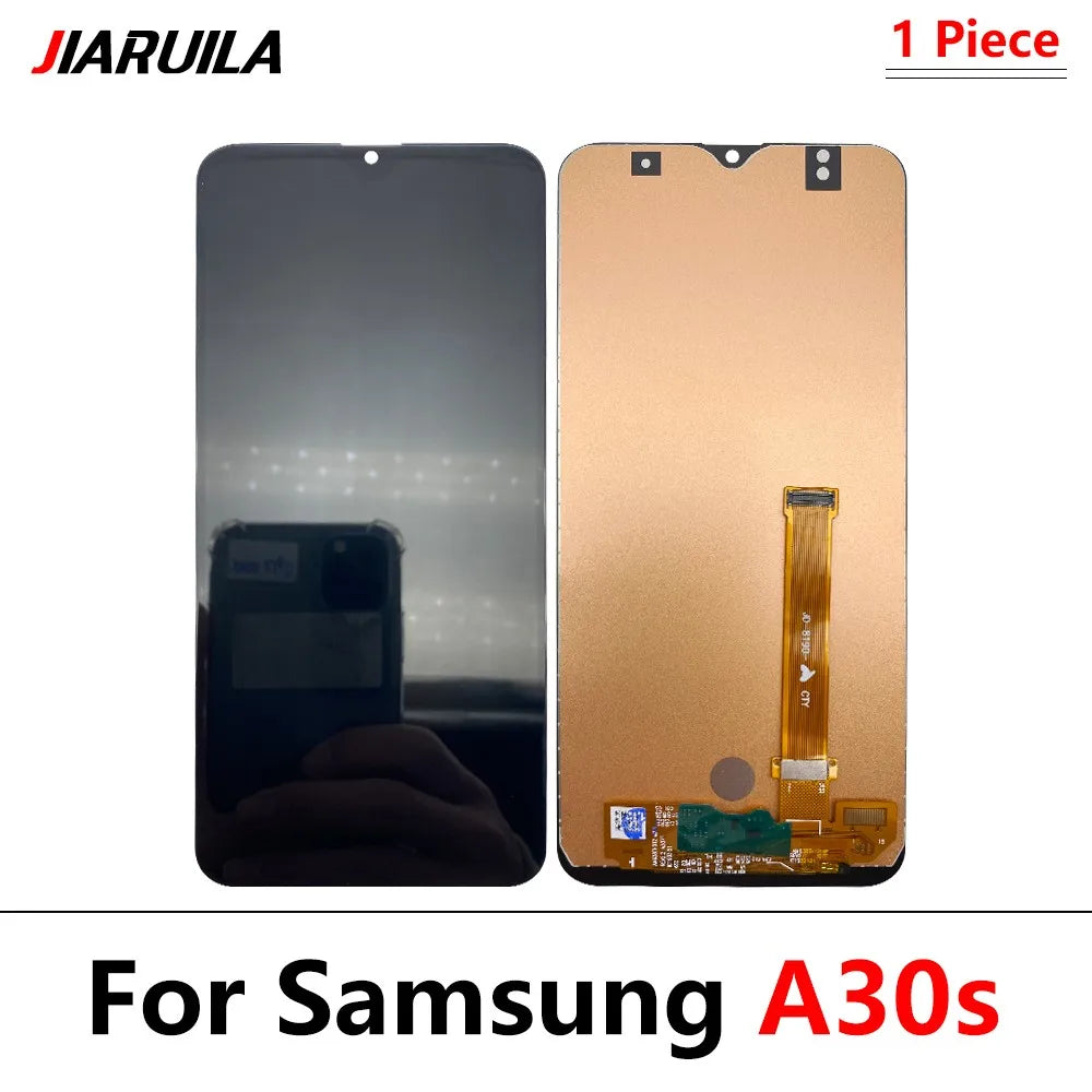5Pcs, New LCD Display With frame Touch Digitizer Assembly For Samsung A31 A51 A20 A30 A30s Screen Replacement Samsung phone repair parts
