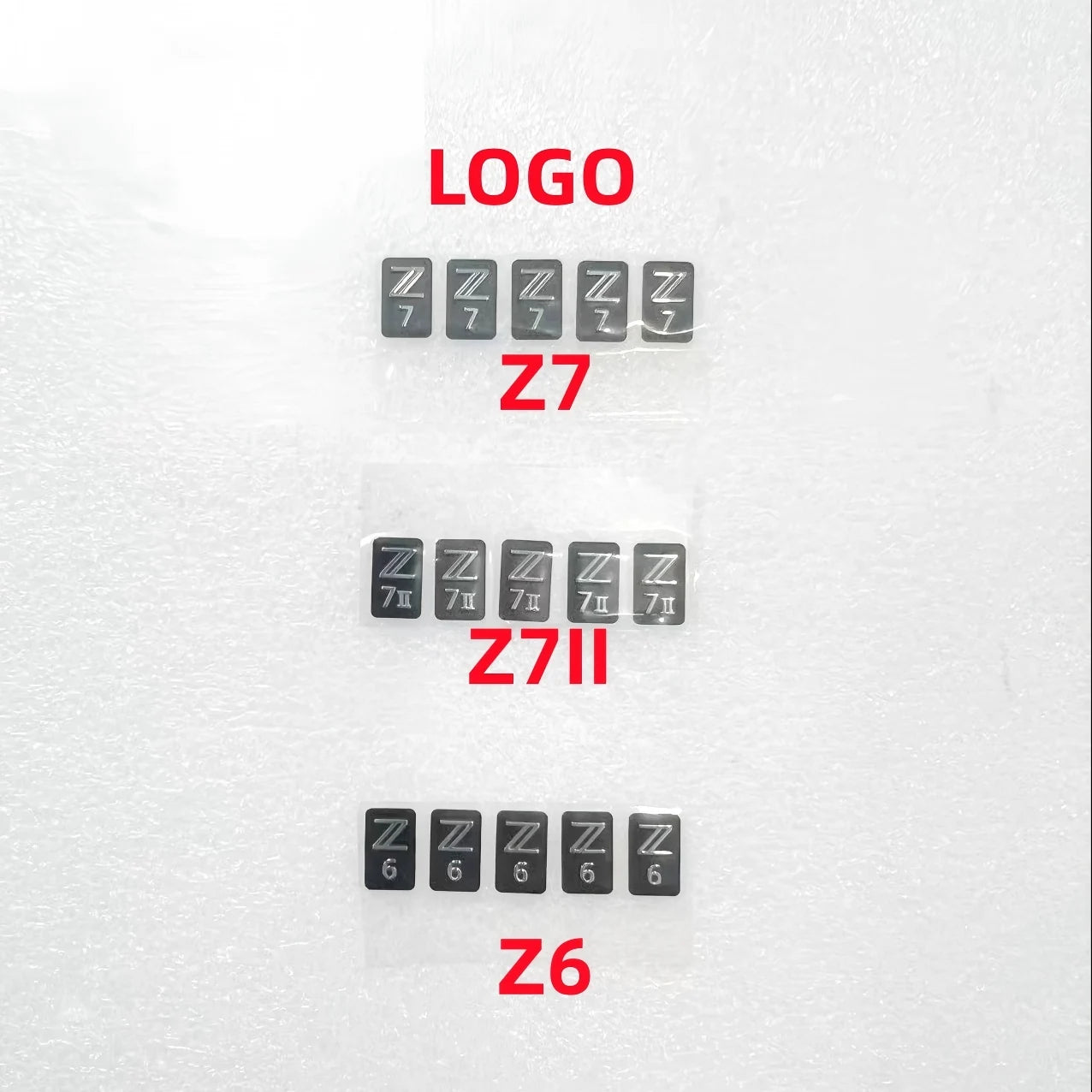 New Z6 Z7 Z7II Body Logo for Nikon Z6 Z7 Z72 Z7ii LOGO Replacement Repair Parts  Digital Camera repair parts