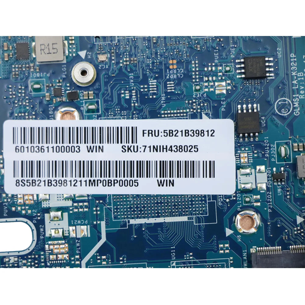 Laptop Motherboard For Lenovo ideapad 5-14ITL05 LA-K321P CPU:i5-1135G7 i7-1165G7  RAM:8/16G FRU:5B21B39815 5B21B39816 5B21B39812 Lenovo laptop repair parts