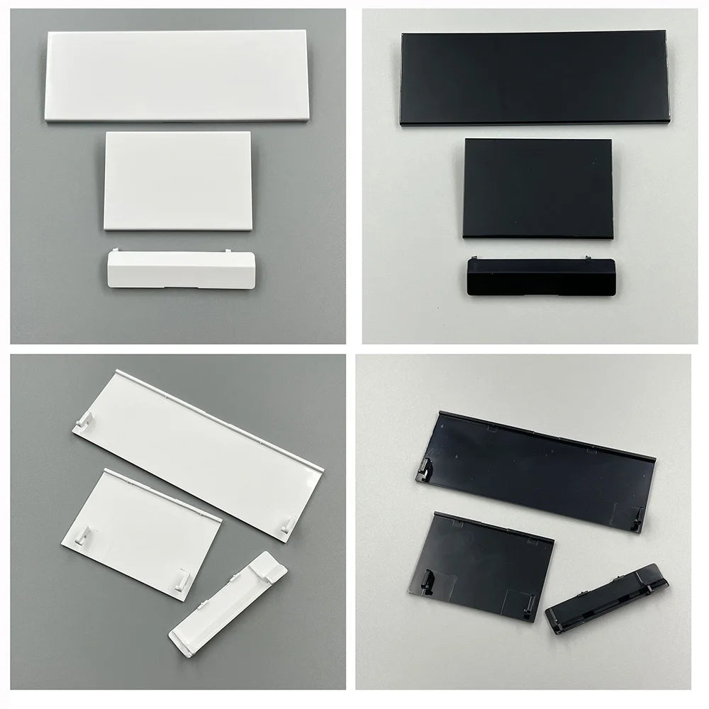 1~3~10sets Black White For Nintendo Wii Console Door Covers Flap Replacement Panel Set Game console repair parts