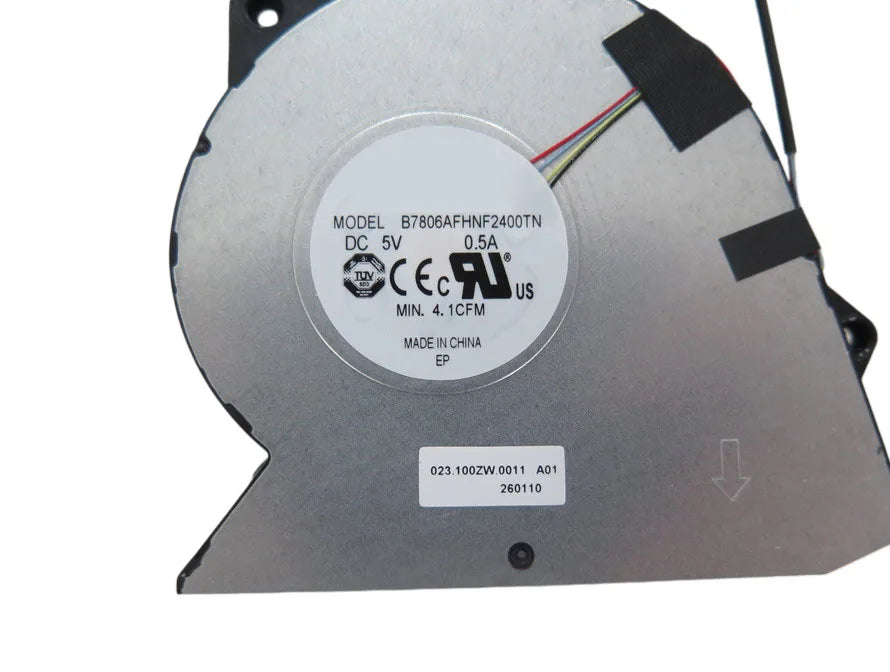 For DELL Pro 14 PC14250 PC14255 Pro 16 PC16250 PC16255 0T1NNF T1NNF B7806AFHNF2400TN BN7505S5H-007P EG50040S1-C026-S9A CPU Fan Dell laptop repair parts