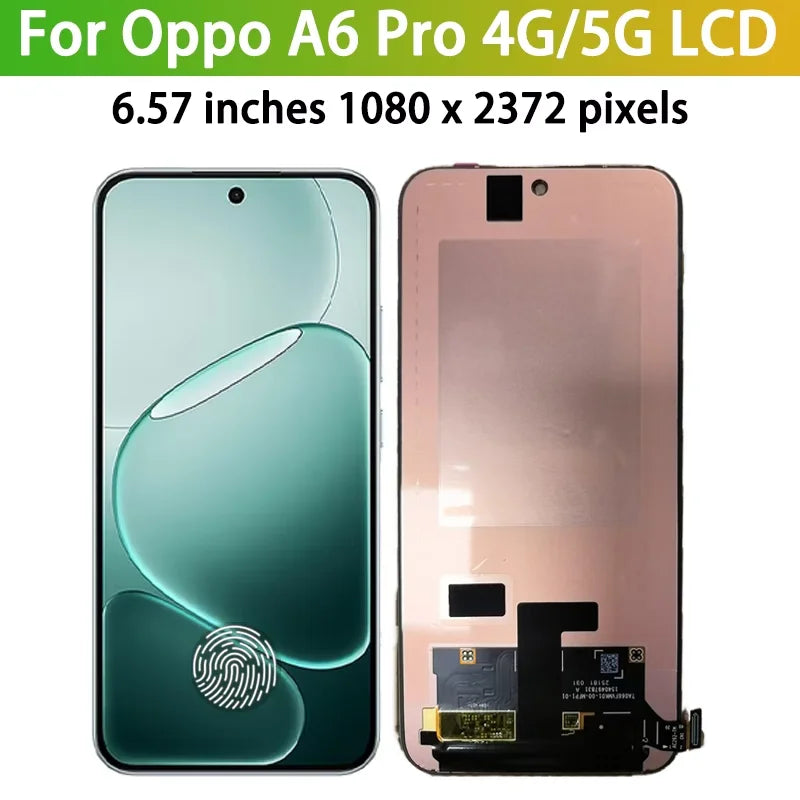 CPH2799 CPH2781 Premium Lcd For Oppo A6 Pro A6Pro 4G/5G Display Touch Screen Digitizer Panel Assembly Replacement Oppo phone repair parts Realme phone repair parts