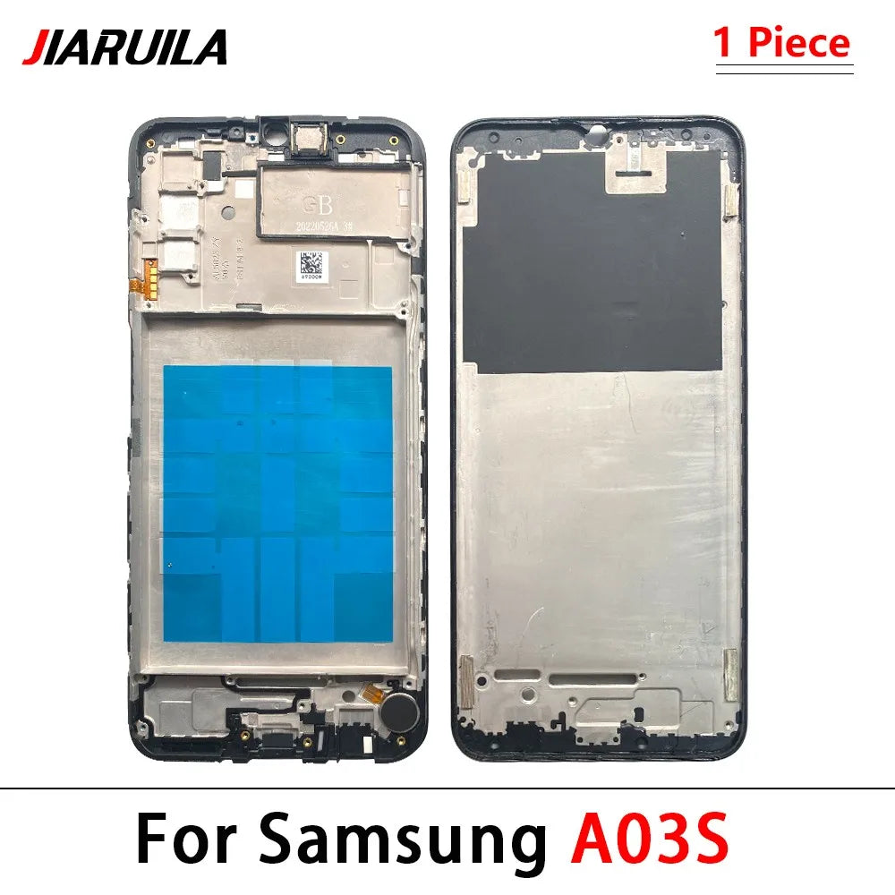 New For Samsung A02s A03s A03 Core A04 A04s A04E A05 A05s A06 Housing Middle Frame Bezel Middle Replacement Parts Middle Frame Samsung phone repair parts