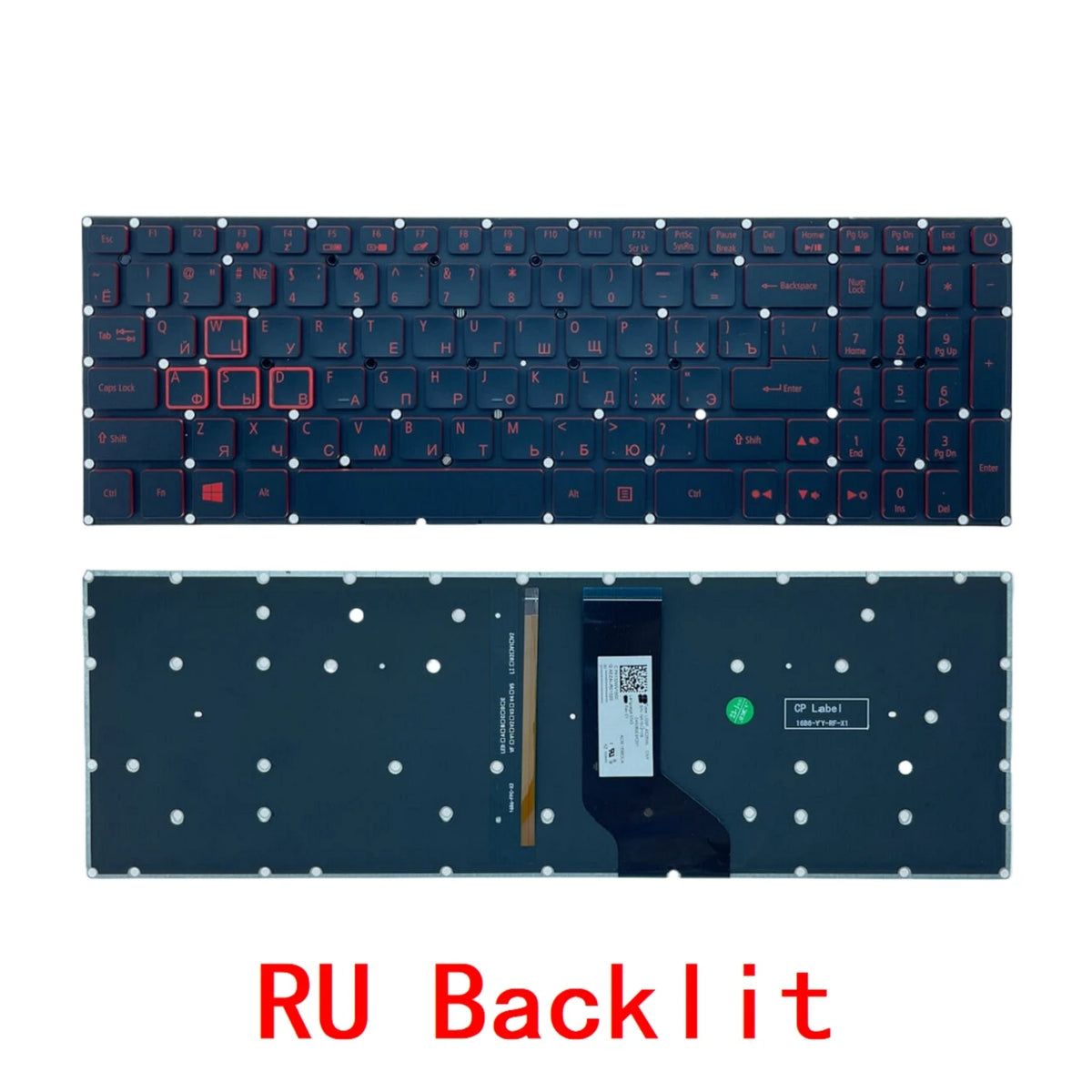 New US Russian Spanish Brazil Backlit Keyboard For Acer Nitro 5 AN515 AN515-51 AN515-52 AN515-53 AN515-41 AN515-42 AN515-31 Acer laptop repair parts