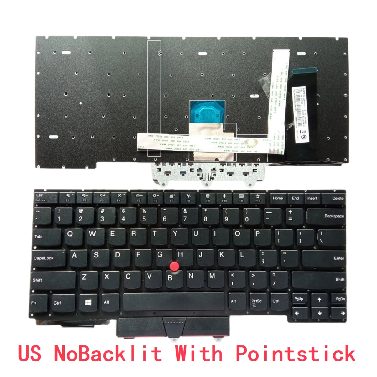 New US Spanish Arab Portuguese Laptop Backlit Keyboard For Lenovo Thinkpad E14 GEN1 Notebook PC Replacement Lenovo laptop repair parts