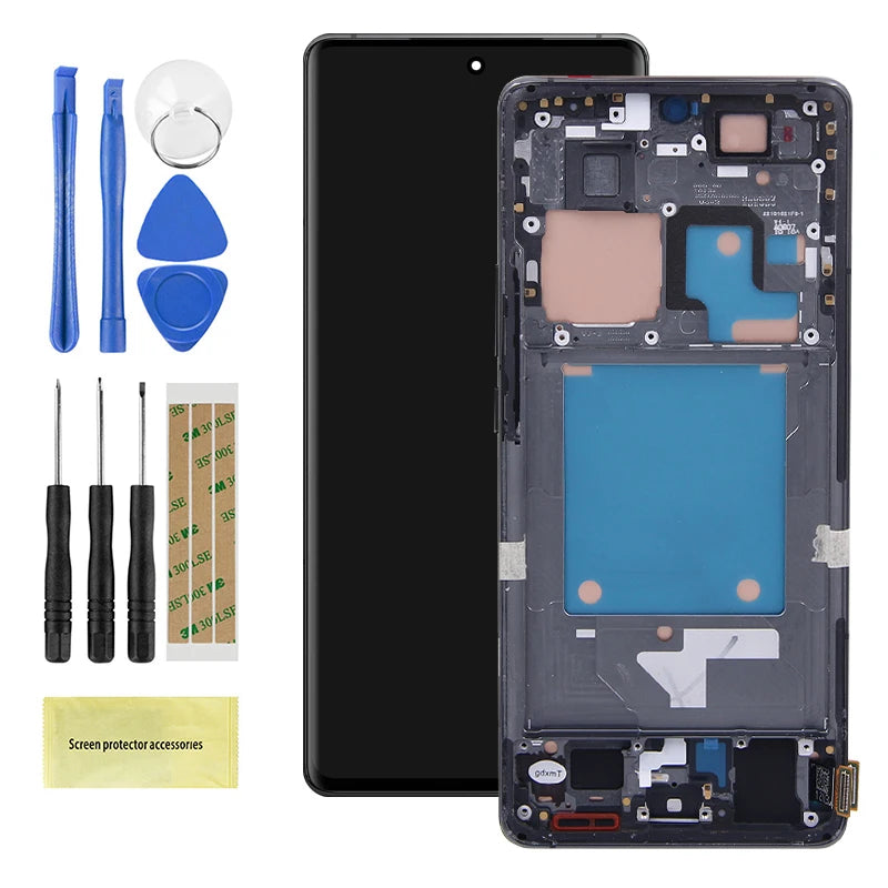 6.78" AMOLED For VIVO X90 LCD Touch Screen For VIVO X90S X90 Pro LCD Display Touch Screen Digitizer Replacement Parts Tested Vivo phone repair parts