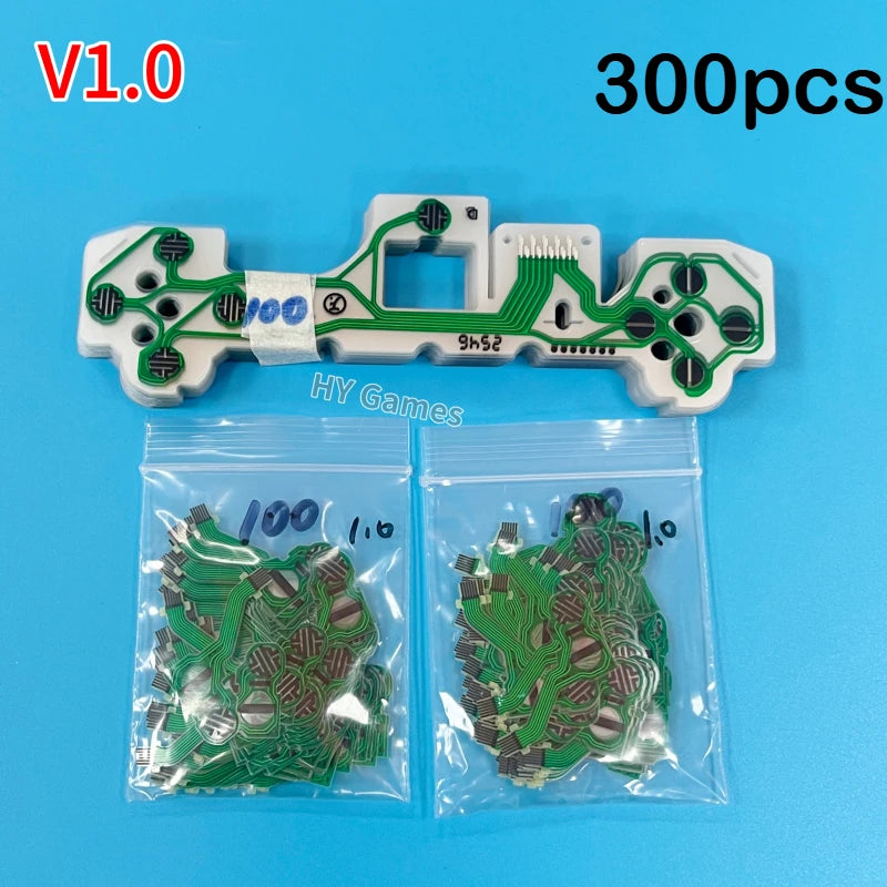 300pcs/lot Original New Conductive Film for PS5 Controller BDM 010 020 030 Flex Cable Button Ribbon Circuit Board Repair Part  Game console repair parts
