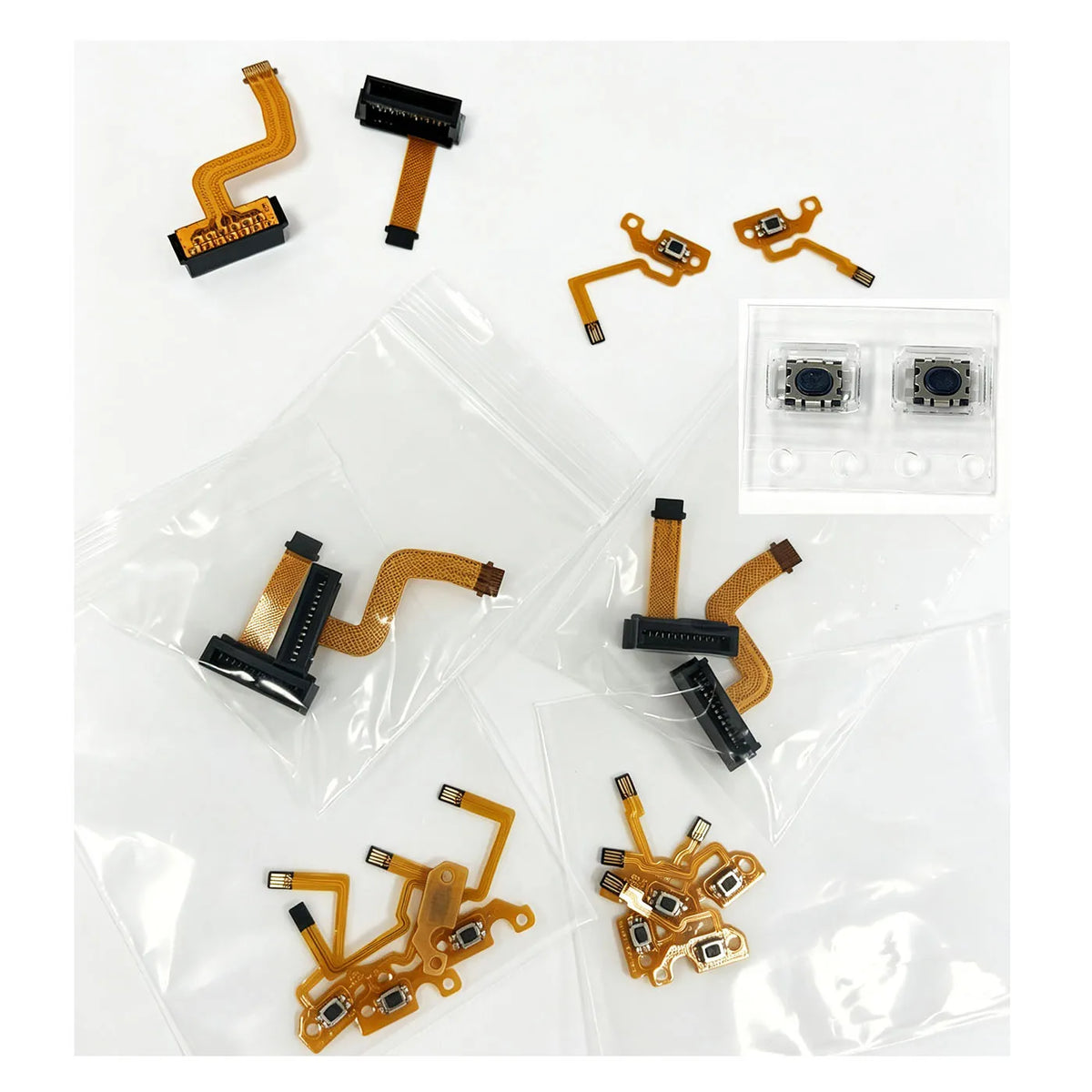 10/20Pairs Left Right Female Link Connection Socket ZL ZR Ribbon Flex Cable For Switch 2 NS2 JoyCon L R Shoulder Trigger Button  Game console repair parts