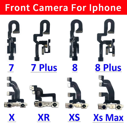 New Front Camera For IPhone 7 7G 8 8G Plus X XR XS Max Proximity Sensor Face Front Camera Flex Cable iPhone phone repair parts