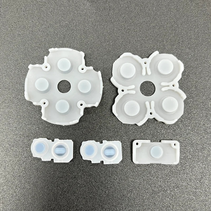 20Sets Replacement for PS5 BDM-010 020 030 Silicone Conductive Rubber Button Pads Repair for PS5 Dualsense V1 V2 V3 Controller  Game console repair parts